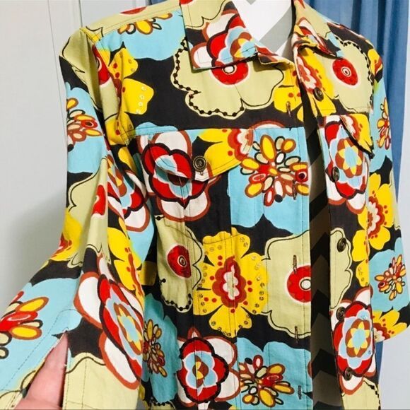 Gaudy Couture light weight Denim Jacket - Picture 1 of 5
